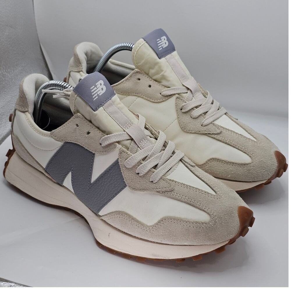 New Balance 327 Moonbeam Shadow Grey Mens 9 Womens 10.5 D Running Shoes